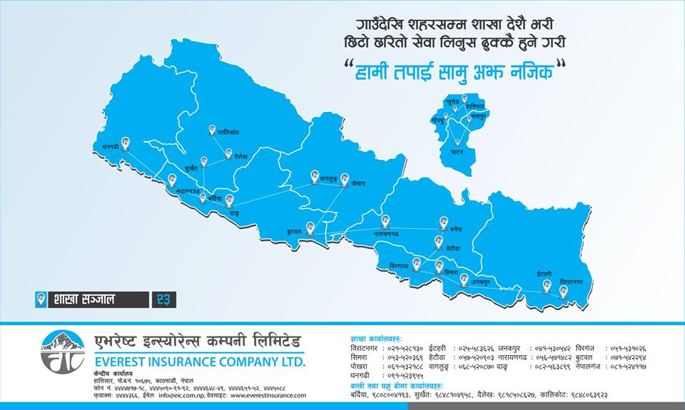 बैंकासुरेन्स सम्झौतालाई तिव्रतादिदै एभरेष्ट इन्स्योरेन्स