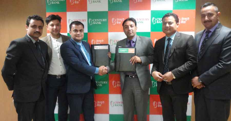 गुराँस लाइफ इन्स्योरेन्स र सेञ्चुरी कमर्सियल बैंकबीच बैंकास्योरेन्स सम्झौता