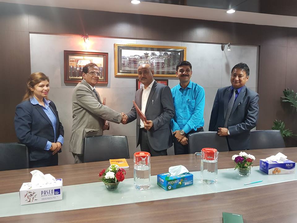 आइएमई जनरल इन्स्योरेन्स र नर्भिक इन्टरनेशल हस्पिटलबीच स्वथ्य बीमा सम्झौता