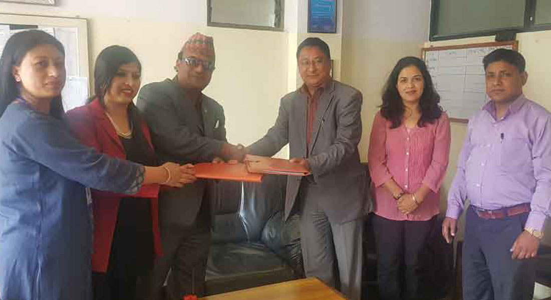 आइएमई जनरल इन्स्योरेन्स र ब्लु क्रस अस्पतालबीच नगद रहित सेवा सम्झौता