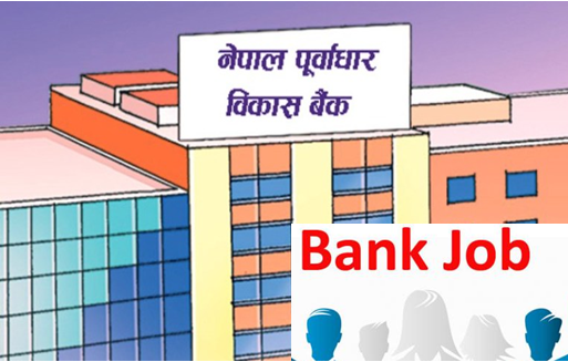 बहुचर्चित नेपाल इन्फ्रास्टक्चर बैंकमा सहायक सीईओ देखि सहायक सम्मलाई जागिर खुल्यो,