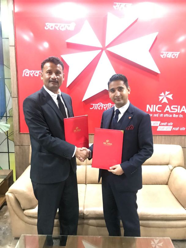 एनआइसी एसिया बैंक र रिलायबल लाईफ इन्स्योरेन्सबीच बैंकास्योरेन्स सम्झौता