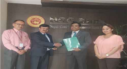 नेपाल क्रेडिट एण्ड कमर्स बैंक र लाईफ इन्स्योरेन्स कर्पोरेशनबीच बैंकास्योरेन्स सम्झौता