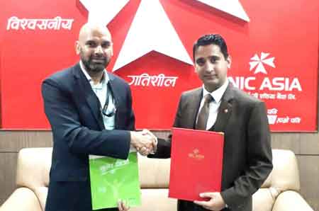 एनआईसी एशिया बैंक र रिलायन्स लाईफ बीच बैंकास्योरेन्स सम्झौता