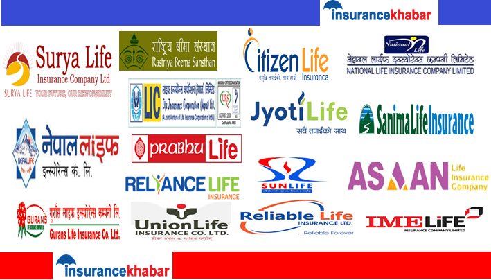 गत आर्थिक बर्ष २०७४/७५ मा जीवन बीमा कम्पनीले साढे दुई लाख बीमालेख जारी गरे (सूचि सहित),