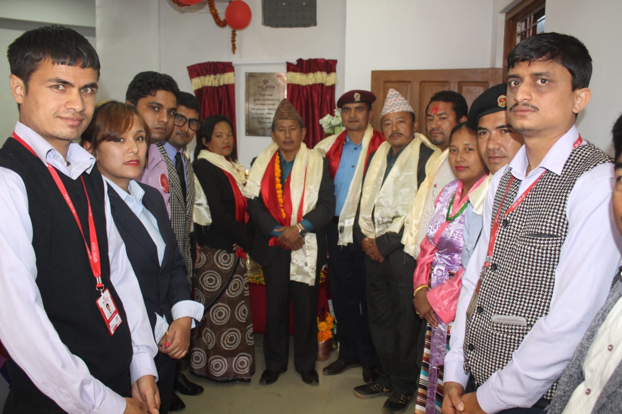 एन आई सी एशियाको नयाँ शाखा भोजपुरको दिङ्गलामा