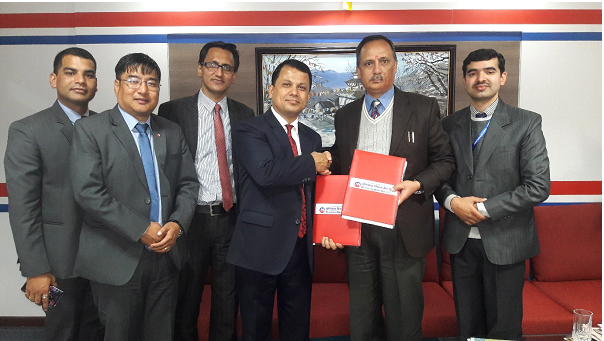 अजोड इन्स्योरेन्स र मुक्तिनाथ बिकास बैंक बीच बैंकास्योरेन्स सम्झौता