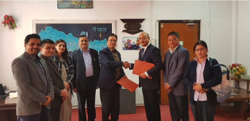 आइएमई जनरल इन्स्योरेन्स र नेपाल बैंक बीच बैंकास्योरेन्स सम्झौता