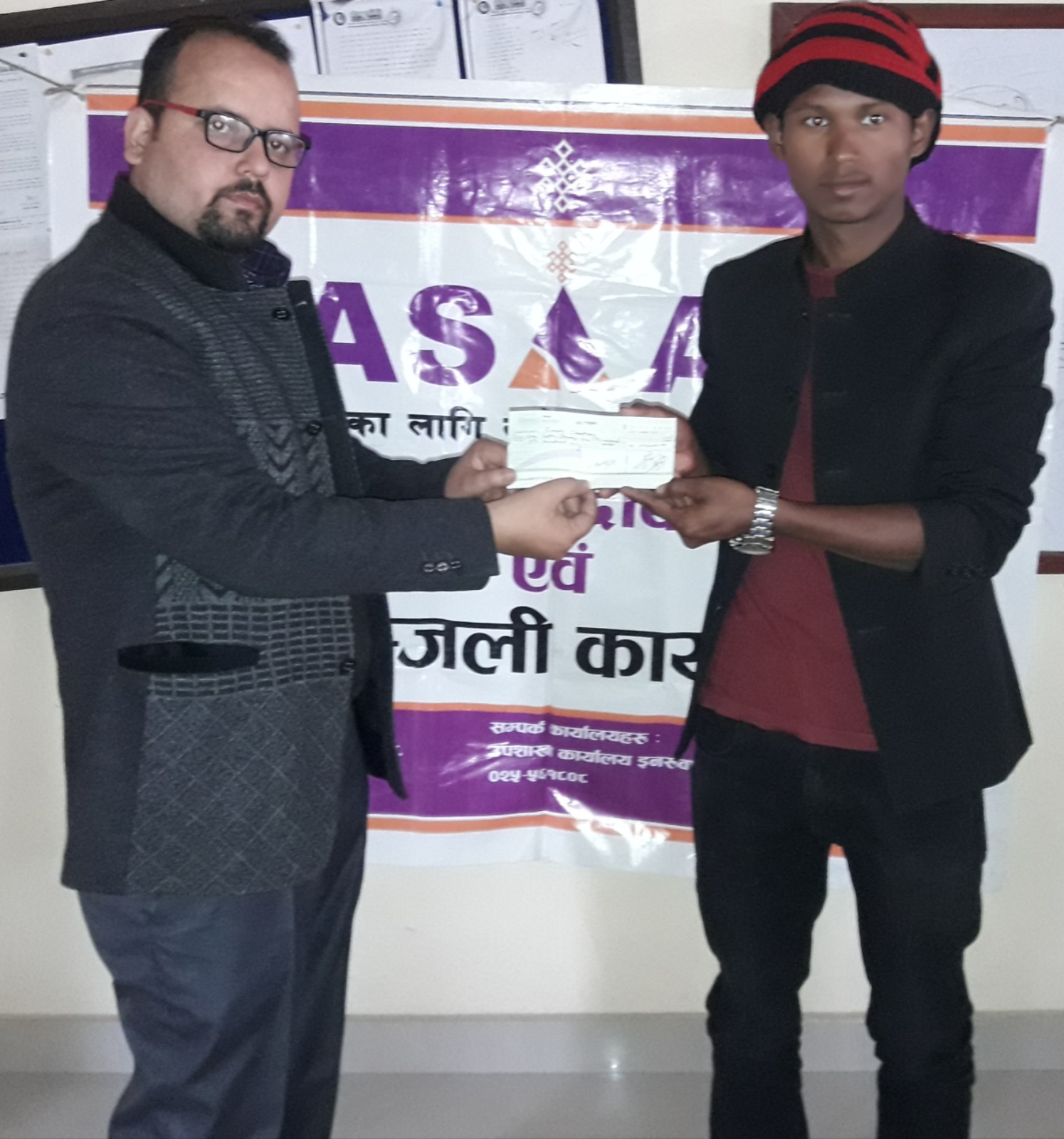 एशियन लाईफ बिराटनगर शाखाबाट मृत्युदावी भुक्तानी