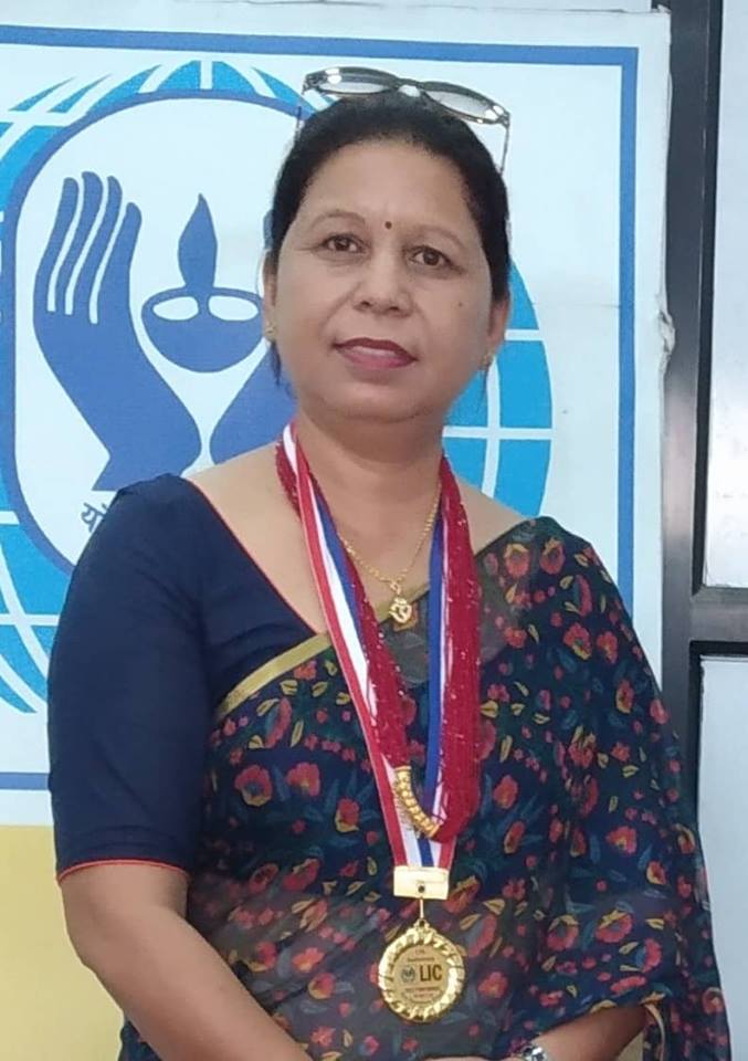 शिक्षक पेशा छोडेर बीमा अभिकर्ता बनेकी पुस्पा केसी