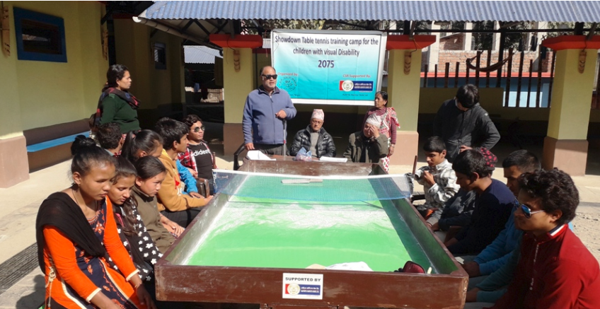 राष्ट्रिय वाणिज्य बैंकले गर्यो नुवाकोट र धादिङ जिल्लाका अपाङ्ग बालबालिकालाई सहयोग