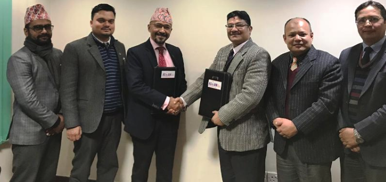 सांग्रिला डेलभपमेन्ट बैंक र एशियन लाइफ इन्स्योरेन्स बीच बीमा सेवा सम्झौता