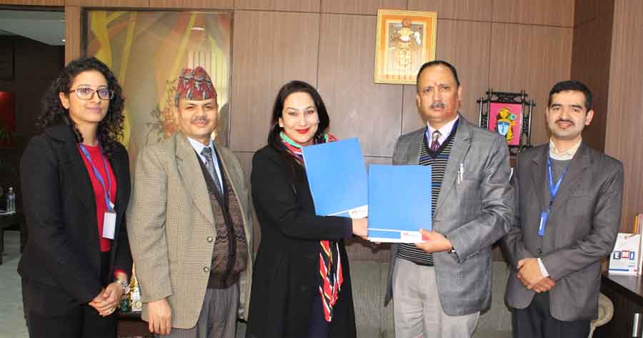 अजोड इन्स्योरेन्स र मेगा बैंक बीच बीमा सेवा सम्झौता