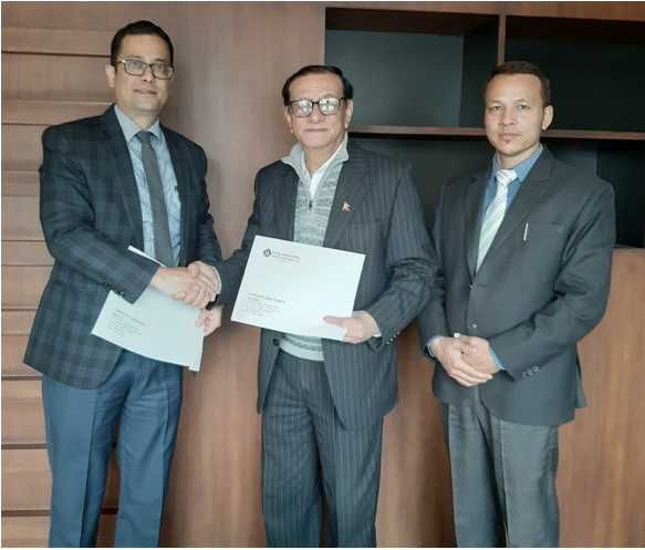 जनरल इन्स्योरेन्स र बैंक अफ काठमाण्डू बीच बीमा सम्झौता