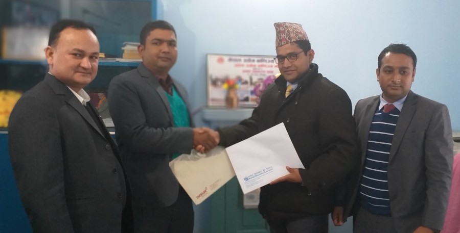 आइएमई लाइफ र कञ्चन विकास बैंक बीच बीमा सेवा सम्झौता