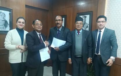 सानिमा लाइफ इन्स्योरेन्स र सिभिल बैंक बीच बीमा सेवा सम्झौता