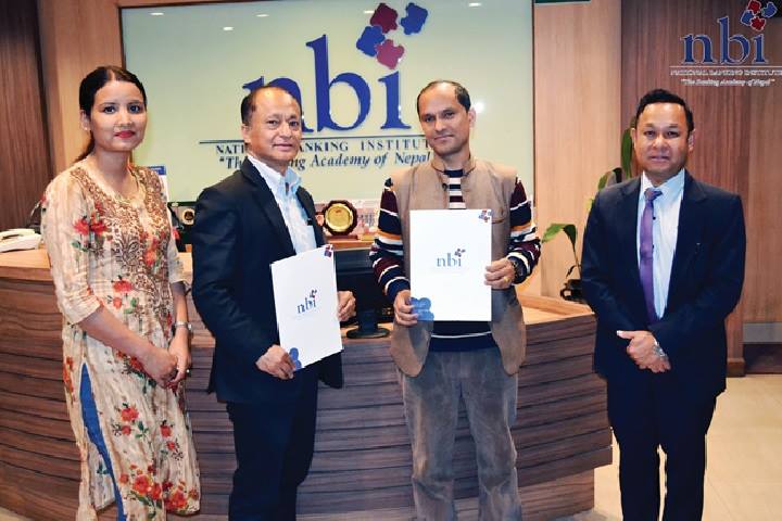 नेपाल आर्थिक पत्रकार संघ (नाफिज) र एनबीआइ बीच सम्झौता