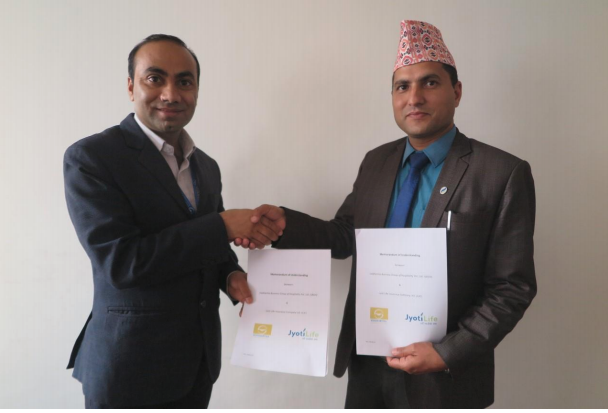 ज्योति लाईफ र सिद्धार्थ ग्रुप अफ हस्पिटालिटी बीच सेवा सम्झौता