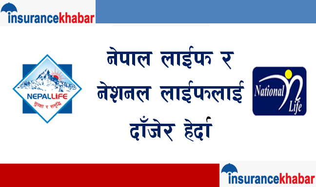 नेपाल लाईफ र नेशनल लाईफलाई दाँजेर हेर्दा