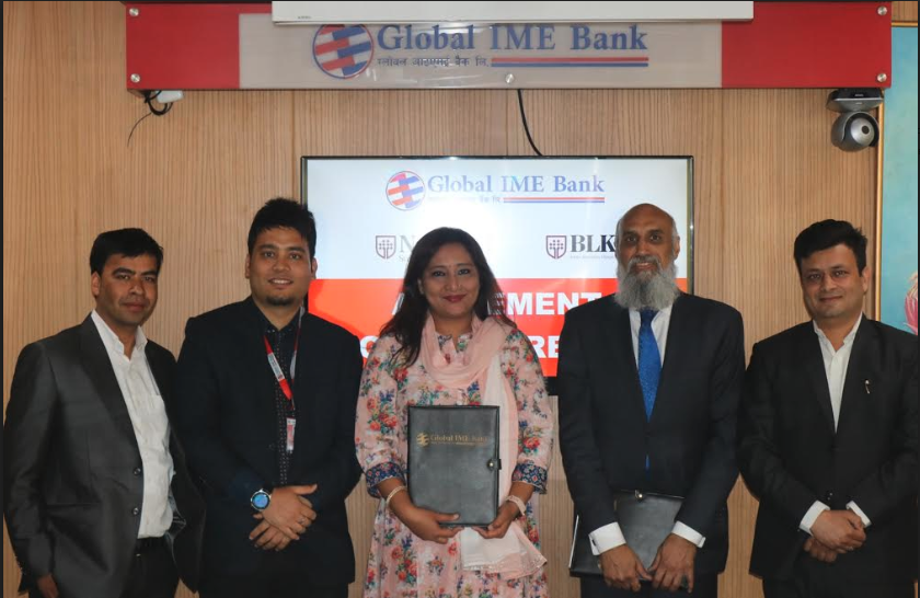 ग्लोबल आइएमई र रेडियन्ट लाईफ केयर बीच सम्झौता