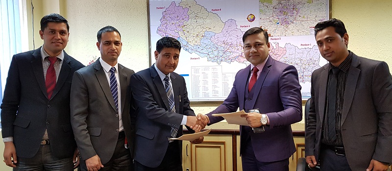 नेपाल लाईफ इन्स्योरेन्स र ग्लोबल आइएमई बैंक बीच बीमा सेवा सम्झौता