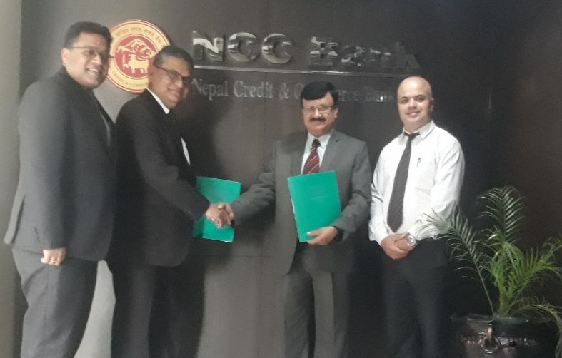 नेपाल इन्स्योरेन्स र एनसीसी बैंक बीच बीमा सेवा सम्झौता