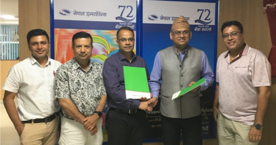 नेपाल  इन्स्योरेन्सको बीमा सेवा नबिल बैंकबाट पाईने