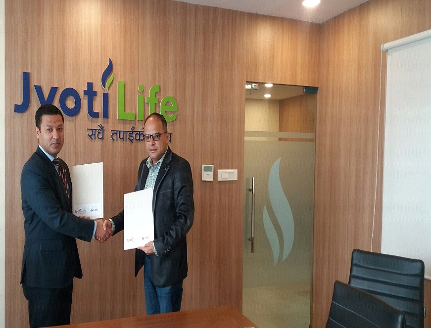 ज्योति लाईफ इन्स्योरेन्सले गर्यो माया मेट्रो र चितवन मेडिकल अस्पतालसँग सम्झौता