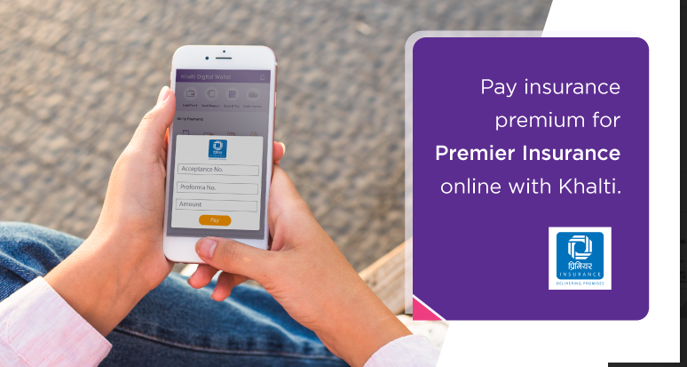 प्रिमियर इन्स्योरेन्स र खल्ती डिजिटल वालेटबीच प्रिमियम भुक्तानी सम्झौता