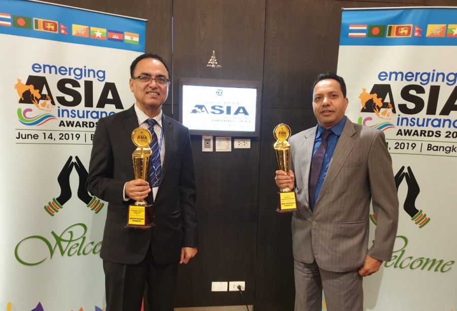 सूर्या लाइफ इन्स्योरेन्सले पायो इमर्जिङ्ग एशिया इन्स्योरेन्स अवार्ड