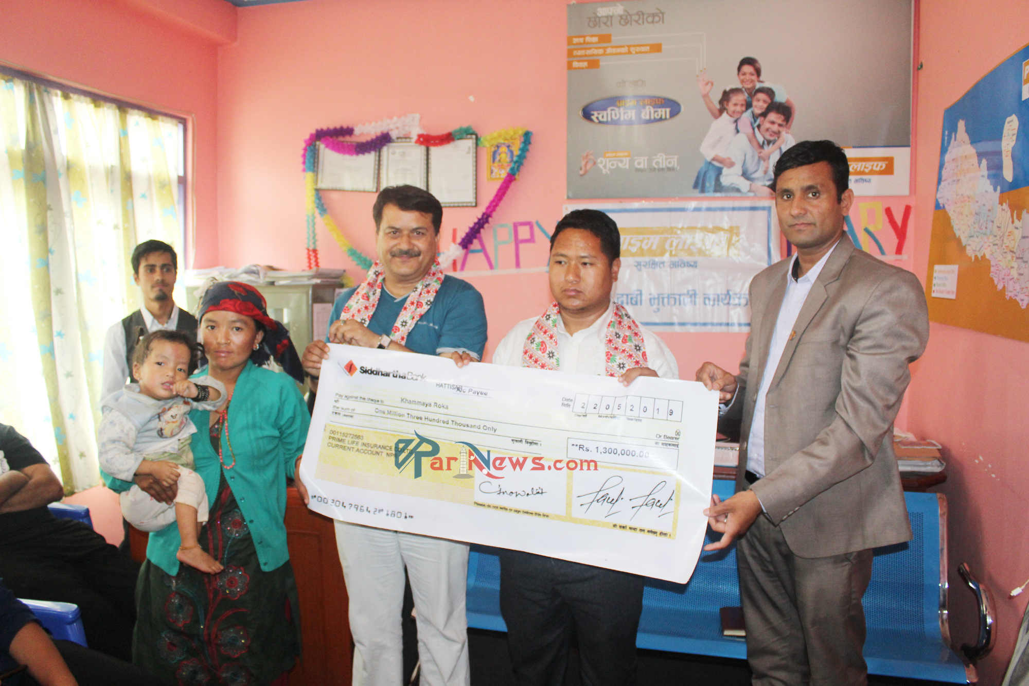 खममाया रोकाले बुझिन प्राइम लाइफबाट १३ लाख