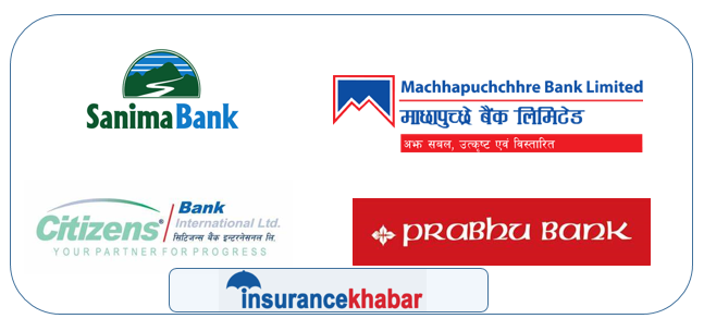 माछापुच्छ्रे, सानिमा, प्रभु र सिटिजन्स बैंकलाई दाँजेर हेर्दा