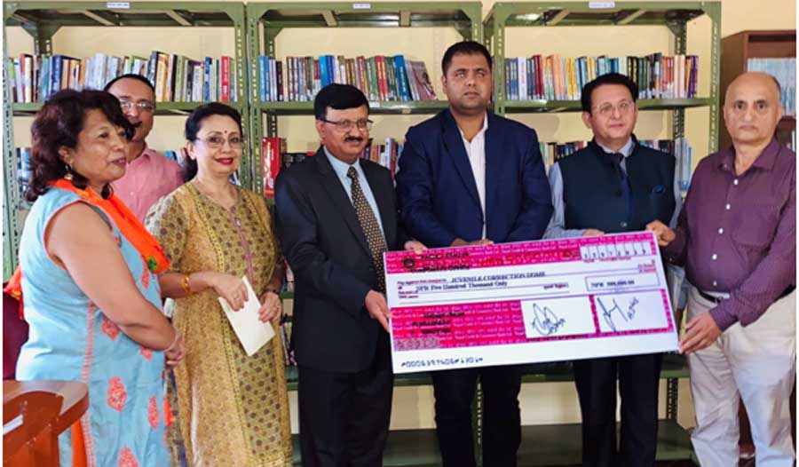 एनसीसी बैंकद्धारा बाल सुधार गृहलाई आर्थिक सहयोग