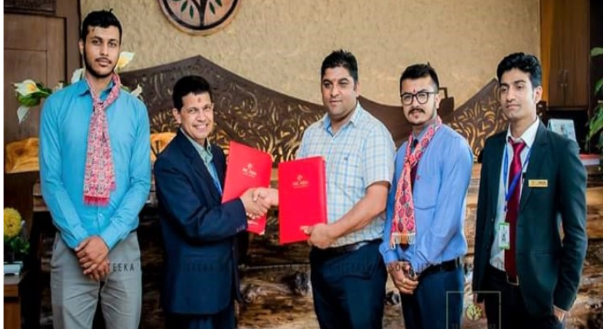 एनआईसी एशियाले गर्यो पोखराको दुई होटल तथा रिसोर्टसँग सम्झौता