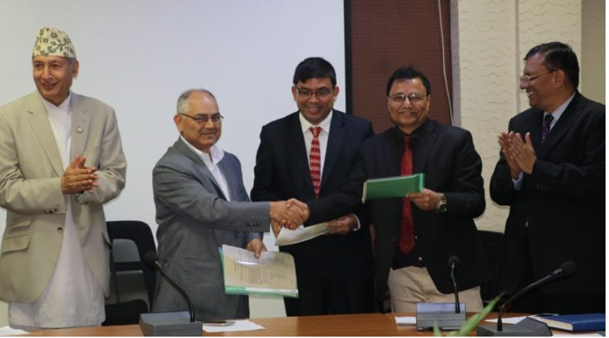 साना किसान विकास लघुवित्तलाई ग्रामीण स्वाबलम्बन कोषको १ अर्ब १० करोड रुपैयाँ हस्तान्तरण