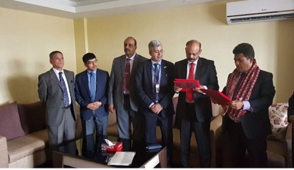 नेपाल एसबिआई बैंकको अध्यक्षमा सत्यनारायण, डेपुटी गभर्नर श्रेष्ठद्धारा शपथ ग्रहण