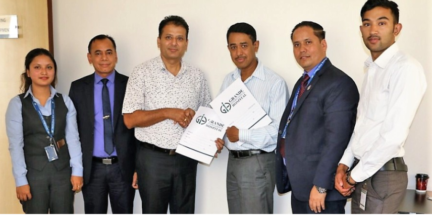 गरिमा विकास बैंकका ग्राहकलाई ग्राण्डी हस्पिटलमा विशेष छुट