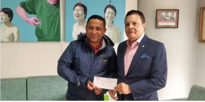 हिमालयन बैंकद्धारा टिच फर नेपाललाई आर्थिक सहयोग