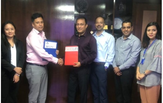 आइएमई लाइफको बीमा सेवा आईसिएफसी फाइनान्सबाट पाइने