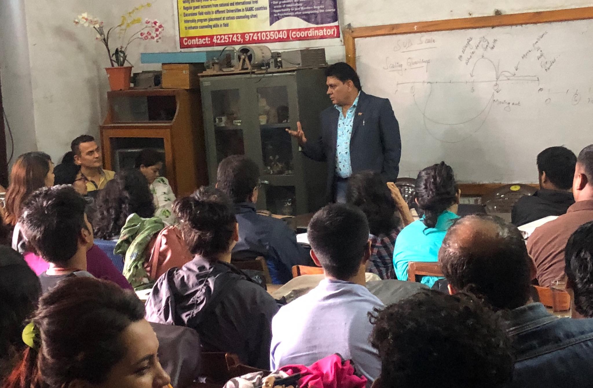 “उद्यमीले सम्बन्ध कसरी राख्ने” शिर्षकमा सुमार्गीले लिए त्रिचन्द्रमा क्लास