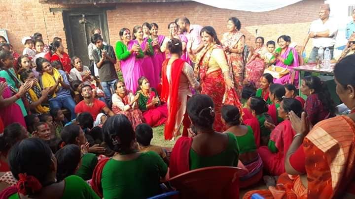 मिर्मिरे लघुवित्तद्धारा “माइतीको आगँन मिर्मिरे” तीज कार्यक्रम सम्पन्न