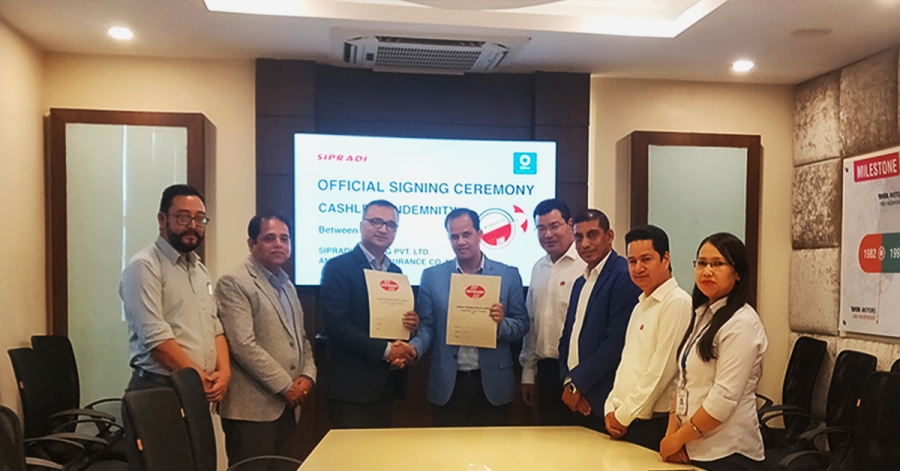 सिप्रदीले गर्यो ३ बीमा कम्पनीसँग क्यासलेस बीमा सम्झौता