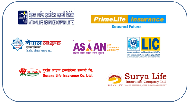 दोश्रो बजारमा कारोवार हुने ७ जीवन बीमा कम्पनीलाई दाँजेर हेर्दा