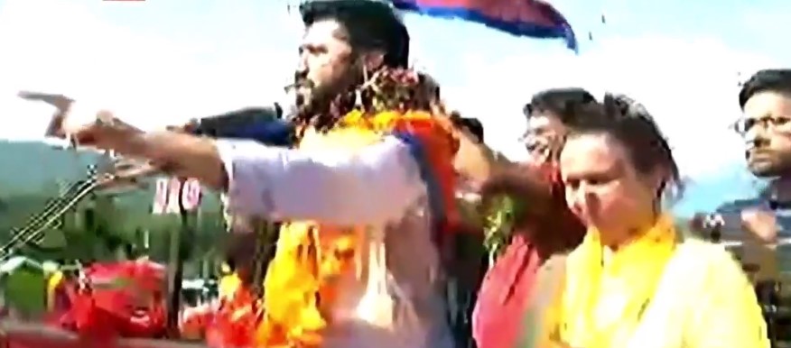 चितवनमा लामिछानेको विशाल सभा, सिंहदरवार खुल्ला गर्न चेतावनी