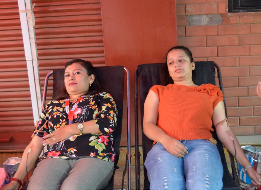 तेस्रो बार्षिकोत्सवमा रिलायबल लाईफले गर्यो रक्तदान कार्यक्रम