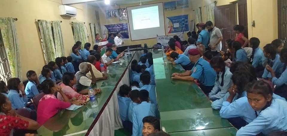 मिर्मिरे लघुवित्तद्धारा डेंगू संक्रमण र लागु औषध सम्बन्धी जनचेतना कार्यक्रम सम्पन्न