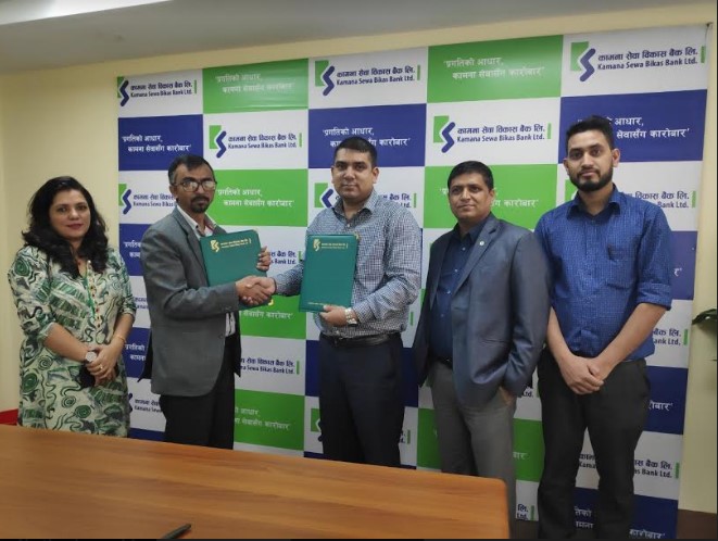 कामना सेवा र बिओके क्यापिटलबीच शेयर रजिष्ट्रार सम्बन्धी सम्झौता