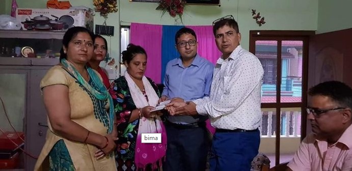 नेपाल लाईफ इन्स्यारेन्सद्धारा मृत्यु दाबी भुक्तानी