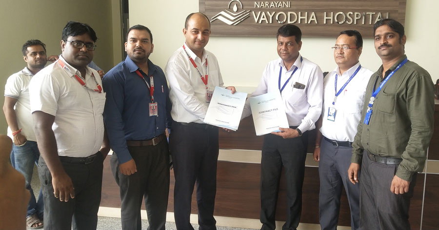 ग्लोबल आइएमई बैंकका ग्राहकलाई नारायणी बयोधा अस्पतालमा १०% सम्मको छुट