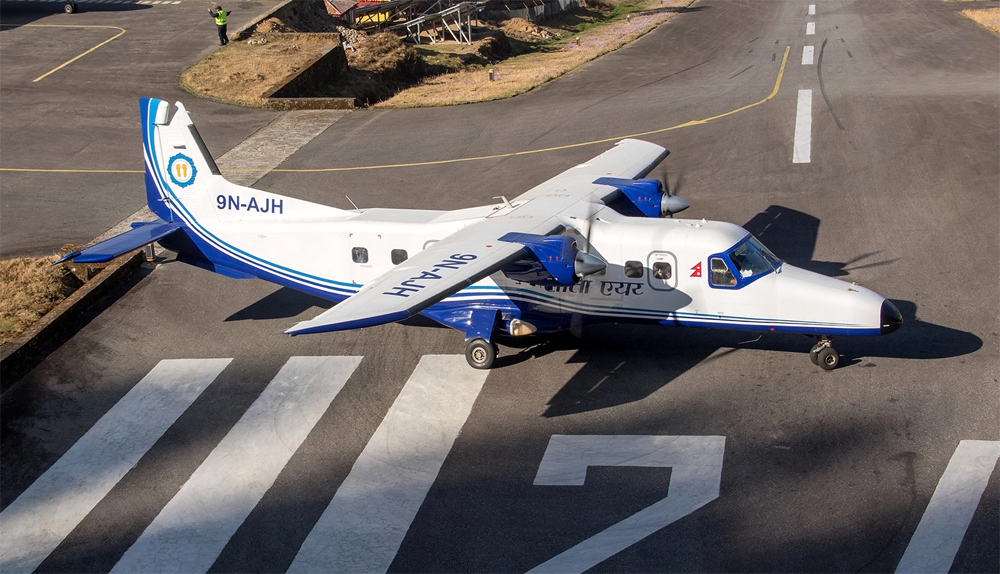 नेपाली आकाशमा हुनै लागेको हवाई दुर्घटना टर्यो, लुक्लामै इन्जिन फेल, सिंगल इन्जिनको भरमा काठमाडौंसम्म